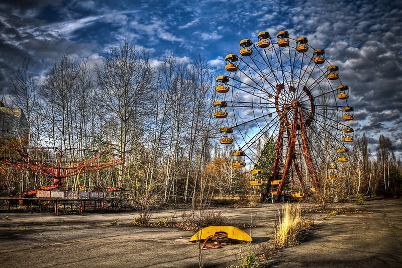abandoned places Pripyat Ukraine